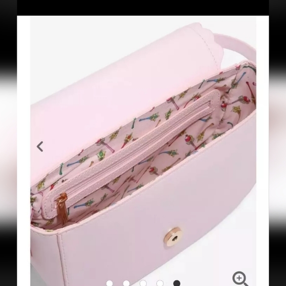 Pretty Guardian Sailor Moon Crystal Star Compact Crossbody Bag  BoxLunch Purse - Picture 2 of 3